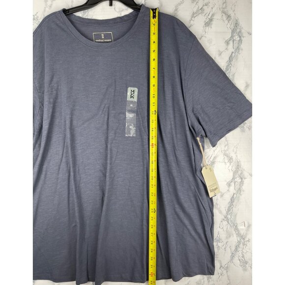 Mutual Weave Mens Big & Tall 3XL T-Shirt Ombre Blue - Picture 5 of 11